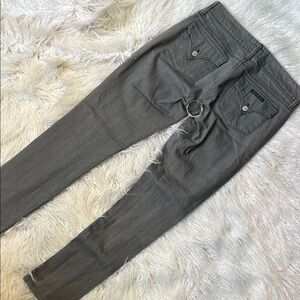 Hudson Jeans Gray Straight Leg Women Jeans